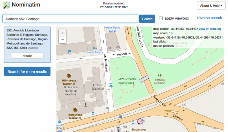 Карта open street map